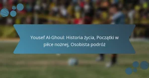 Yousef Al-Ghoul: Historia życia, Początki w piłce nożnej, Osobista podróż